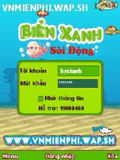 Game  Biển Xanh Sôi Động Online Cho Mobile